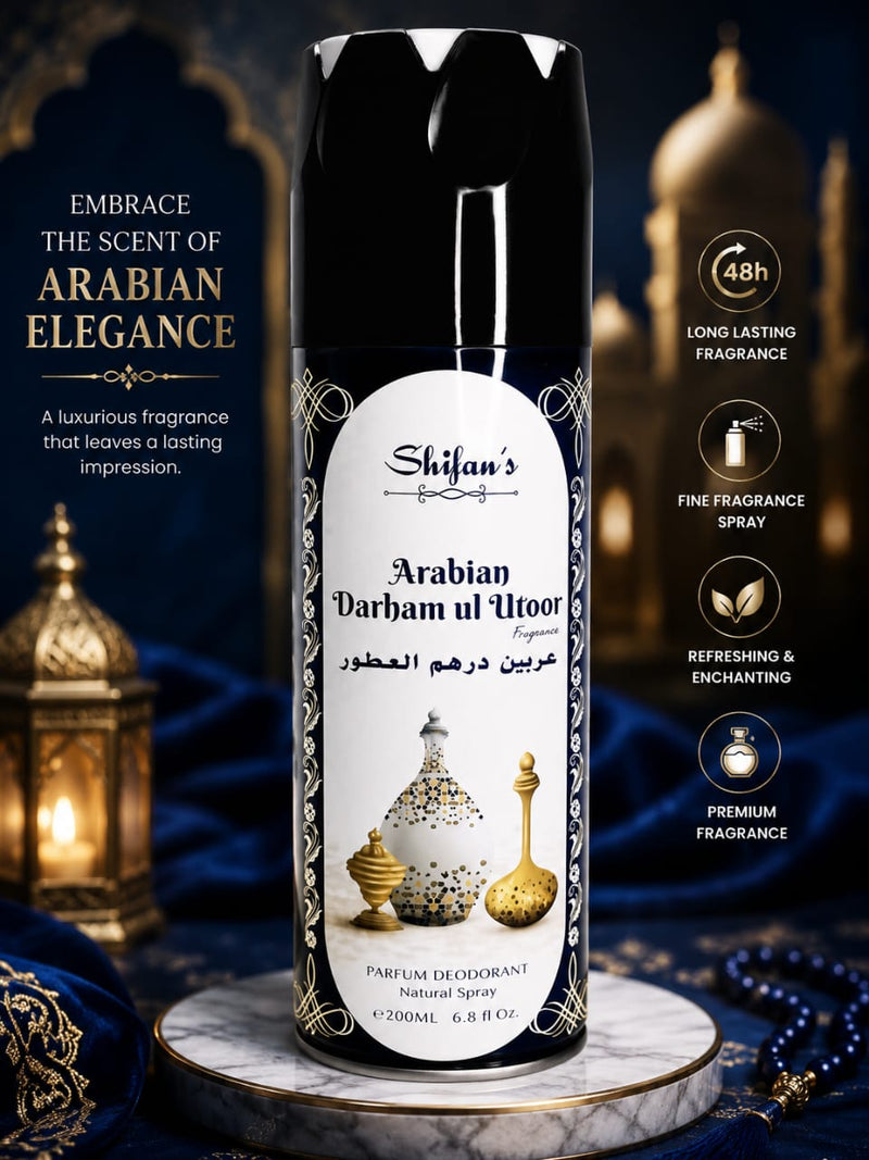Shifan's Arabian Darham ul Ultoor Perfumed Body Spray 200ml
