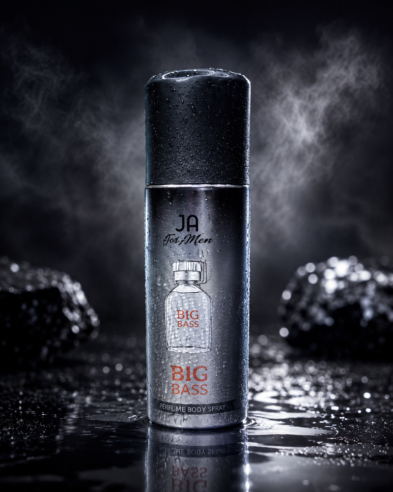 JA Big Bass Deodorant Body Spray – Strong, Energetic & Long-Lasting Freshness