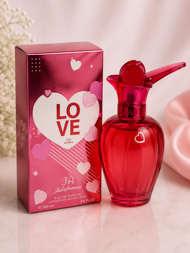 LOVE Red Perfume by JA – Just Awesome (100ml)