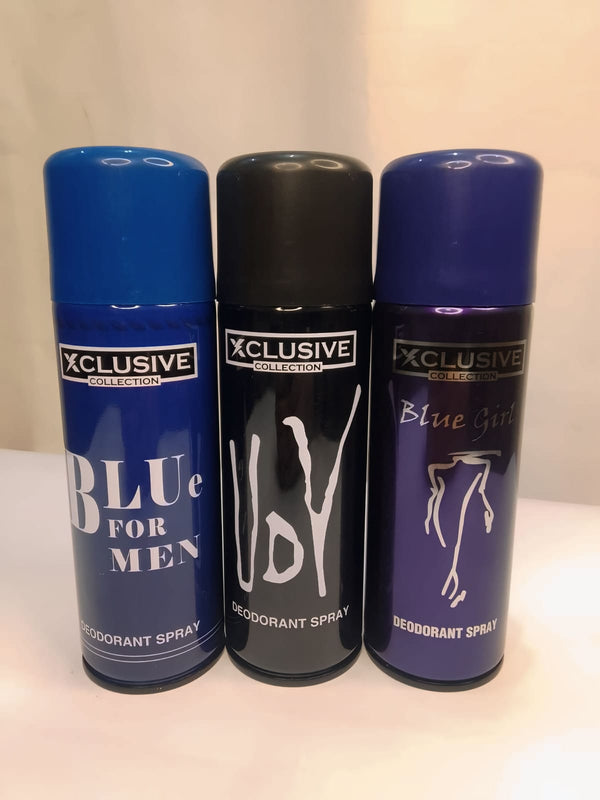 XCLUSIVE Collection Deodorant Sprays – Long-Lasting Freshness for Men & Women