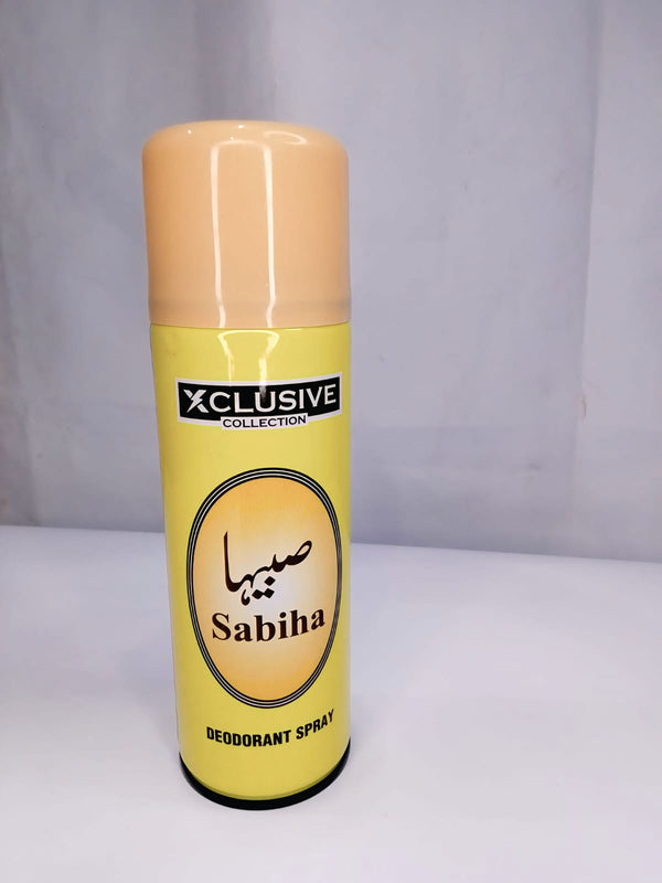 XCLUSIVE Collection Sabiha Deodorant Spray – Soft, Refreshing & Long-Lasting Fragrance