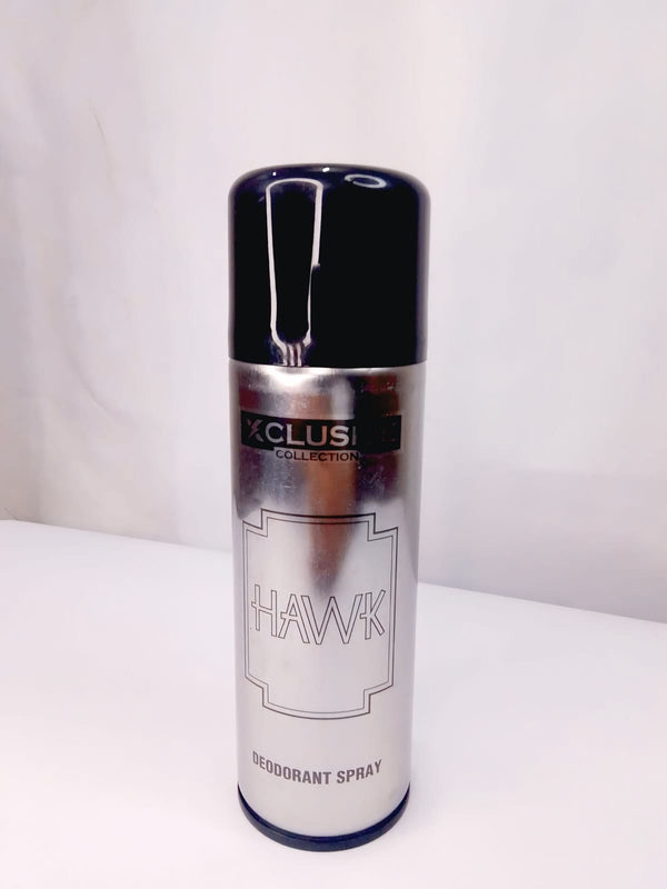 XCLUSIVE Collection HAWK Deodorant Spray – Powerful, Masculine & Long-Lasting Freshness