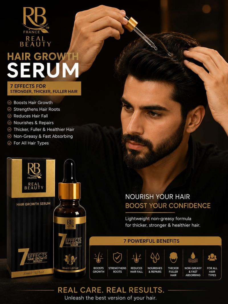 RB France Real Beauty 7 Effects Hair Growth Serum – 30ml